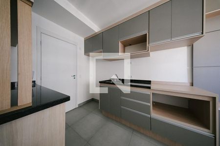 Sala/Cozinha e Área de Serviço de apartamento para alugar com 1 quarto, 29m² em Vila Guilhermina, São Paulo