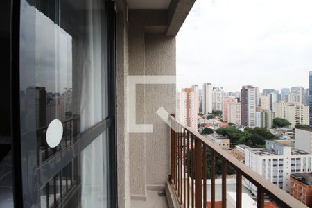 Varanda de kitnet/studio à venda com 1 quarto, 25m² em Vila Olímpia, São Paulo