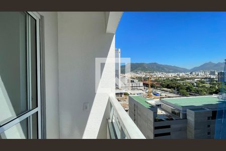 Varanda da Sala de apartamento para alugar com 2 quartos, 47m² em Santo Cristo, Rio de Janeiro