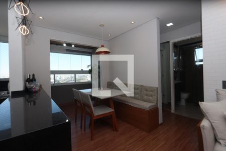 Sala de apartamento para alugar com 2 quartos, 50m² em Vila Metalúrgica, São Paulo