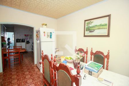 Sala de Jantar de casa à venda com 4 quartos, 250m² em Vila Palmares, Santo André