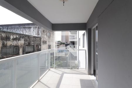 Varanda da Sala de apartamento para alugar com 2 quartos, 47m² em Itaquera, São Paulo