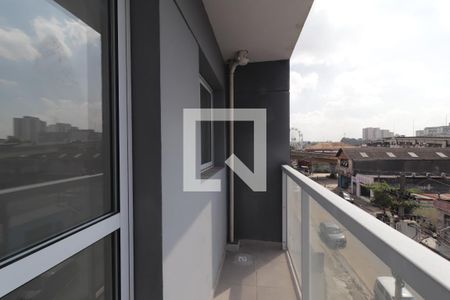 Varanda da Sala de apartamento para alugar com 2 quartos, 39m² em Itaquera, São Paulo
