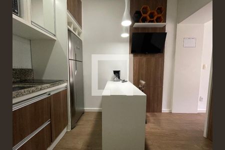 Cozinha de kitnet/studio para alugar com 1 quarto, 26m² em Granja Viana, Cotia