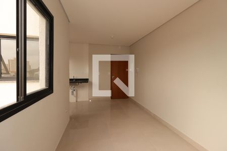 Sala de apartamento à venda com 2 quartos, 47m² em Campestre, Santo André