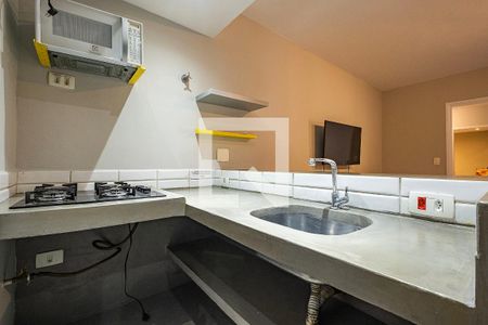 Sala/Cozinha de apartamento para alugar com 1 quarto, 50m² em Jardim Paulista, São Paulo