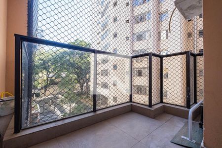 Sala/Cozinha - Varanda de apartamento para alugar com 1 quarto, 50m² em Jardim Paulista, São Paulo