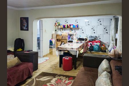 Sala/Cozinha de casa à venda com 3 quartos, 115m² em Parque João Ramalho, Santo André