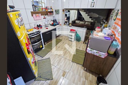 Sala/Cozinha de casa à venda com 3 quartos, 115m² em Parque João Ramalho, Santo André