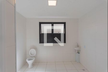 Banheiro da Suíte de apartamento para alugar com 1 quarto, 43m² em Jardim Ibirapuera, Campinas