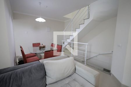 Sala de apartamento à venda com 2 quartos, 107m² em Parque das Nações, Santo André
