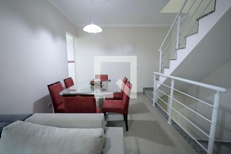 Sala de apartamento à venda com 2 quartos, 107m² em Parque das Nações, Santo André