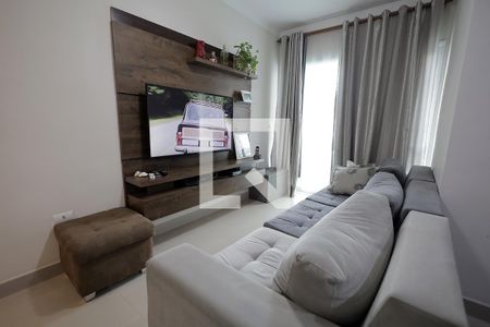 Sala de apartamento à venda com 2 quartos, 107m² em Parque das Nações, Santo André