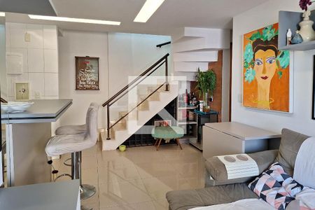 Sala de apartamento para alugar com 2 quartos, 140m² em Santa Rosa, Niterói