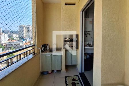 Varanda da Sala de apartamento para alugar com 2 quartos, 140m² em Santa Rosa, Niterói