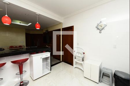 cozinha de casa à venda com 6 quartos, 110m² em Industrial, Contagem
