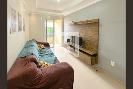 Sala de TV de apartamento para alugar com 2 quartos, 69m² em Ingleses Norte, Florianópolis
