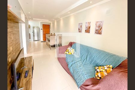 Sala de TV de apartamento para alugar com 2 quartos, 69m² em Ingleses Norte, Florianópolis
