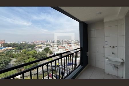 Sala - Sala de Jantar - Varanda de apartamento à venda com 2 quartos, 45m² em Vila Palmares, Santo André