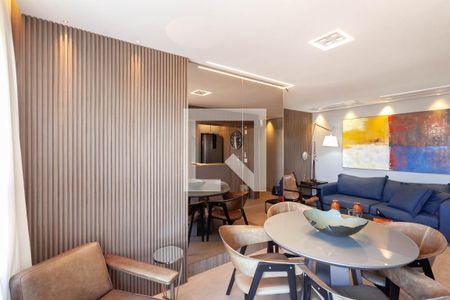 Sala 1 de apartamento à venda com 3 quartos, 180m² em Ouro Preto, Belo Horizonte