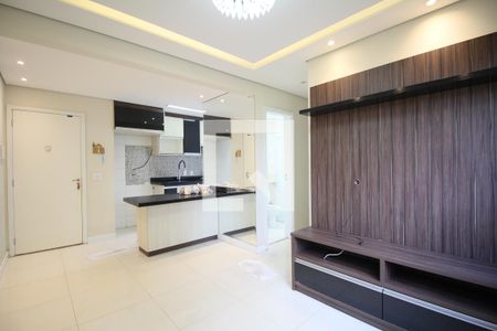 Sala de apartamento para alugar com 2 quartos, 44m² em Jardim Helga, São Paulo