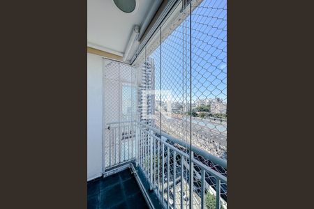 Varanda da Sala de apartamento para alugar com 2 quartos, 46m² em Belenzinho, São Paulo