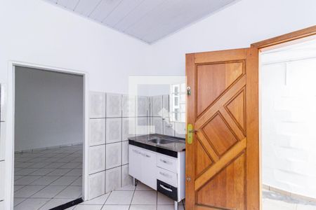 Cozinha de casa para alugar com 1 quarto, 40m² em Vila Palmeiras, São Paulo