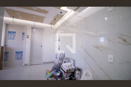 Sala/Cozinha de apartamento para alugar com 2 quartos, 33m² em Parque São Lourenço, São Paulo