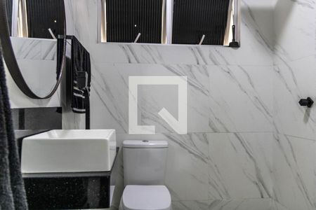 Banheiro da Suíte de apartamento à venda com 3 quartos, 87m² em Carlos Prates, Belo Horizonte