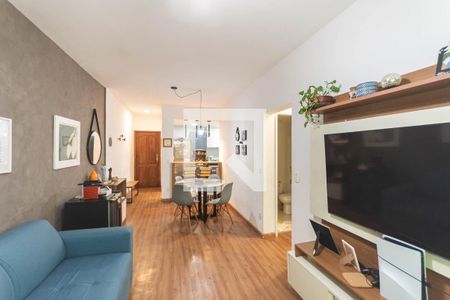 Sala de apartamento à venda com 2 quartos, 80m² em Grajaú, Rio de Janeiro