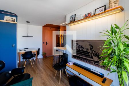 Sala de apartamento para alugar com 2 quartos, 47m² em Vila das Bandeiras, Guarulhos