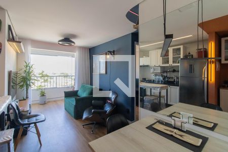 Sala de apartamento para alugar com 2 quartos, 47m² em Vila das Bandeiras, Guarulhos