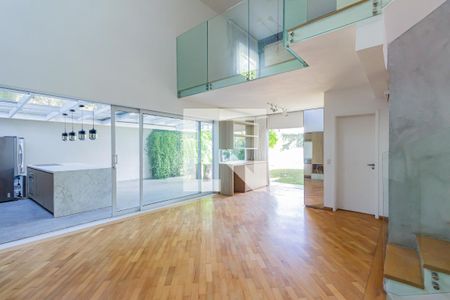 Sala 1 de casa de condomínio para alugar com 6 quartos, 378m² em Campo Belo, São Paulo