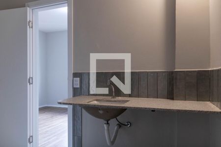 Banheiro da Suíte de apartamento à venda com 4 quartos, 142m² em Santa Lúcia, Belo Horizonte