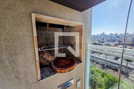 Churrasqueira de apartamento à venda com 3 quartos, 91m² em Jardim, Santo André