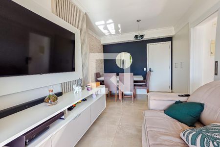 Sala de apartamento à venda com 3 quartos, 91m² em Jardim, Santo André