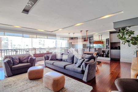 Sala de apartamento à venda com 3 quartos, 164m² em Vila Romana, São Paulo