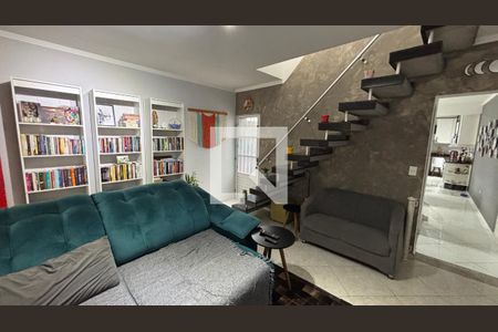 Sala de casa à venda com 3 quartos, 202m² em Parque Novo Oratório, Santo André