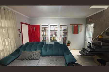 Sala de casa à venda com 3 quartos, 202m² em Parque Novo Oratório, Santo André