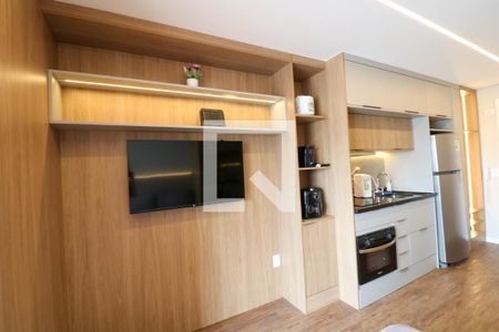 Studio de kitnet/studio para alugar com 1 quarto, 27m² em Santo Amaro, São Paulo