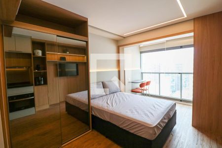 Studio de kitnet/studio para alugar com 1 quarto, 27m² em Santo Amaro, São Paulo