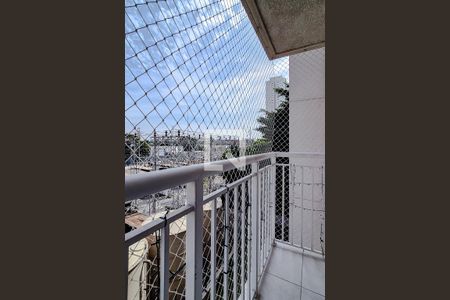 Varanda da Sala de apartamento para alugar com 1 quarto, 27m² em Várzea da Barra Funda, São Paulo