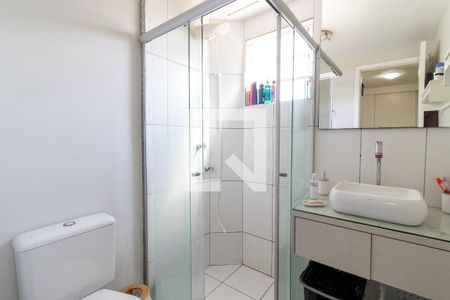 Banheiro da Suíte de apartamento à venda com 3 quartos, 122m² em Ponte Preta, Campinas