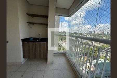 Varanda da Sala de apartamento para alugar com 2 quartos, 80m² em Empresarial 18 do Forte, Barueri