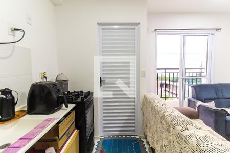 Sala/Cozinha de apartamento para alugar com 2 quartos, 40m² em Lageado, Ferraz de Vasconcelos