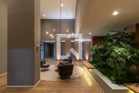 Hall de entrada de apartamento para alugar com 2 quartos, 68m² em Vila Anastácio, São Paulo