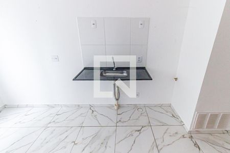 Sala/Cozinha de apartamento para alugar com 1 quarto, 26m² em Belenzinho, São Paulo