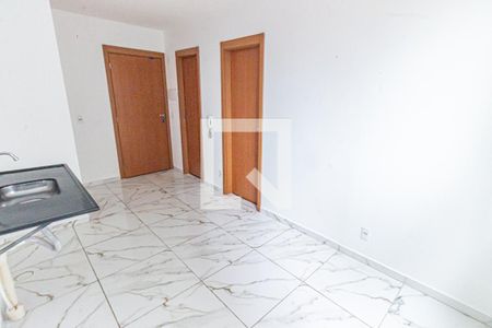 Sala/Cozinha de apartamento para alugar com 1 quarto, 26m² em Belenzinho, São Paulo