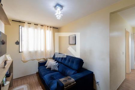 Sala/Cozinha/Área de Serviço  de apartamento à venda com 2 quartos, 47m² em Vila Raquel, São Paulo