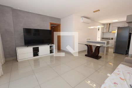 Sala de apartamento para alugar com 3 quartos, 96m² em Parque Amazonia, Goiânia